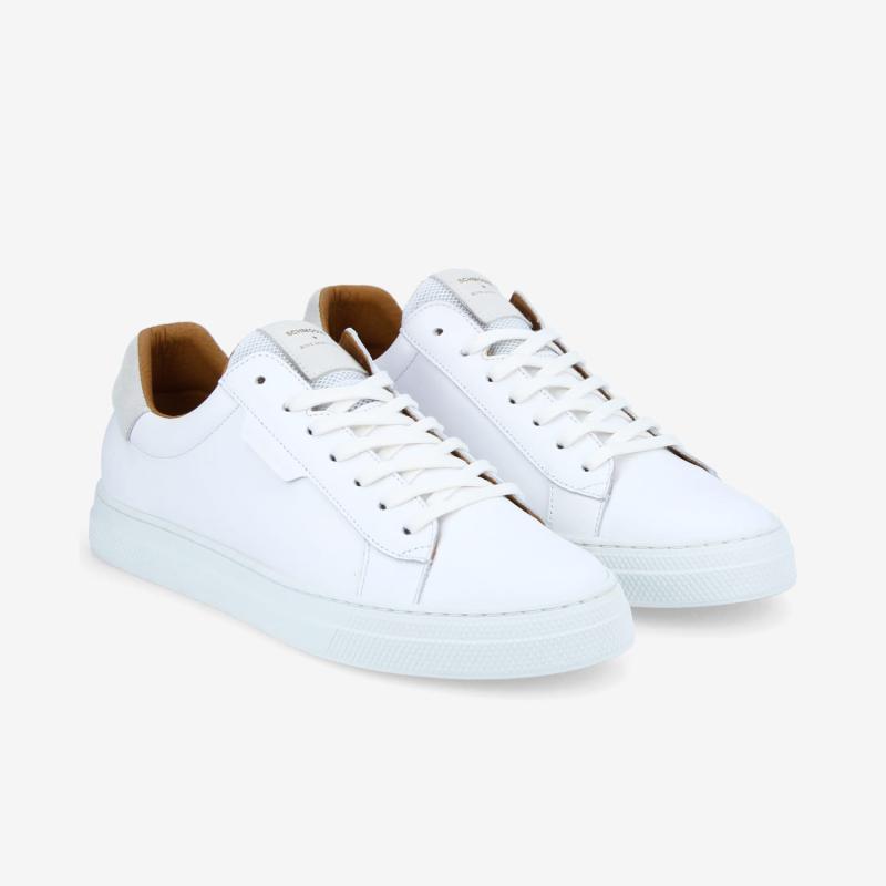 SPARK CLAY - NAPPA/SUEDE - WHITE/GELO